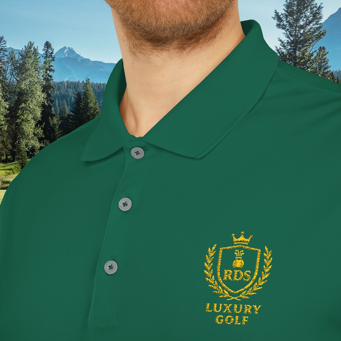 RDS Luxury Golf x adidas® – Performance Golf Polo