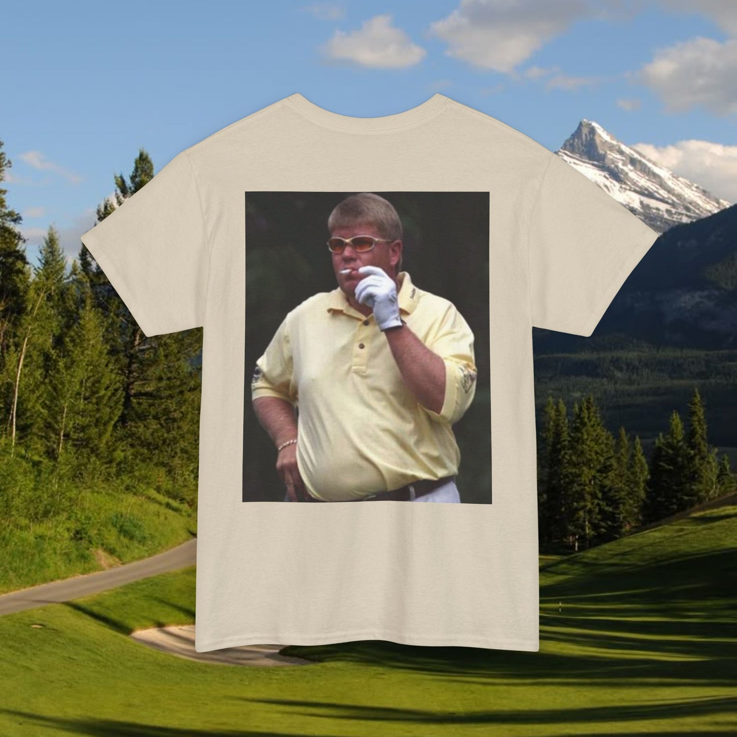 Vintage John Daly Golf Tee – Cigs & Swings Edition