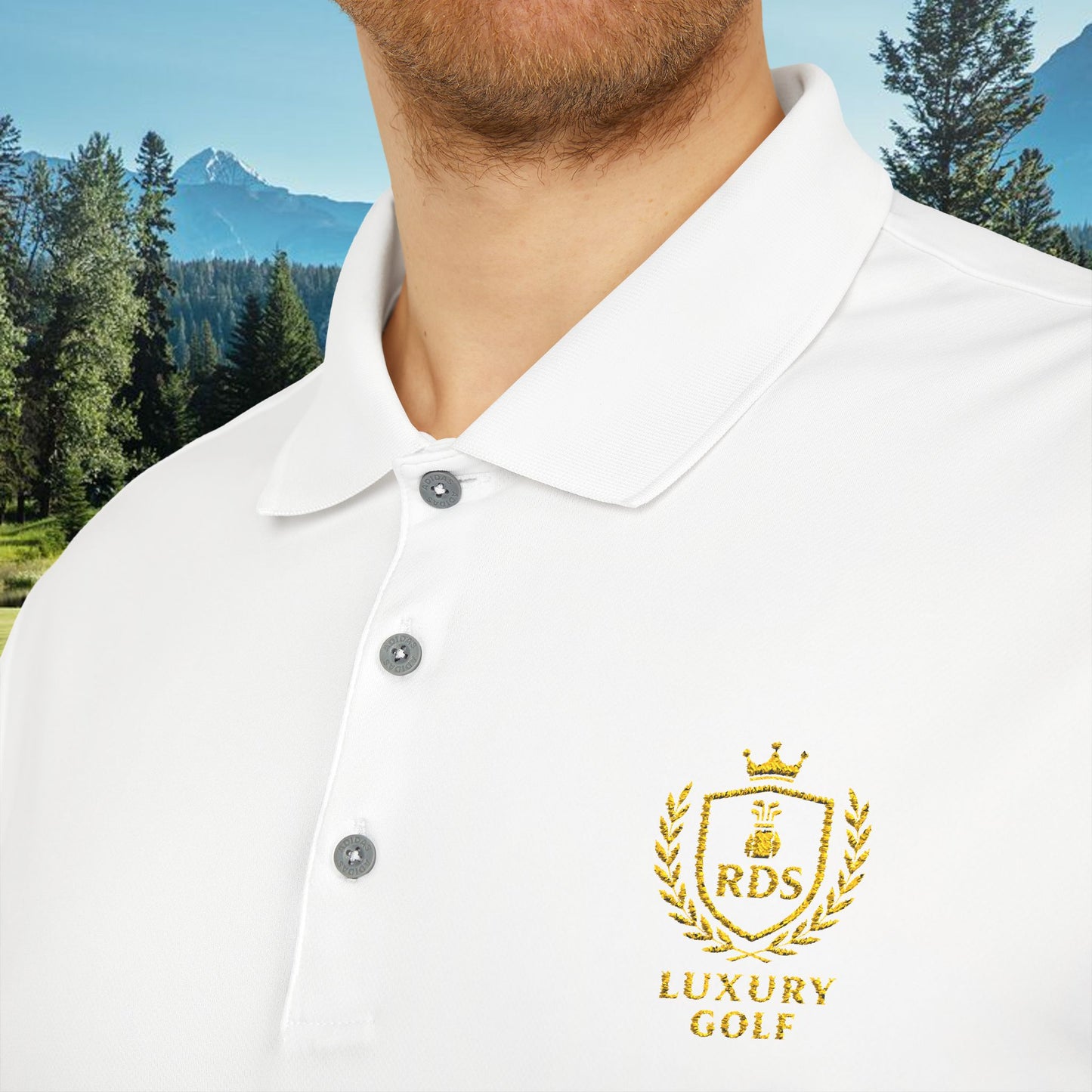 RDS Luxury Golf x adidas® – Performance Golf Polo