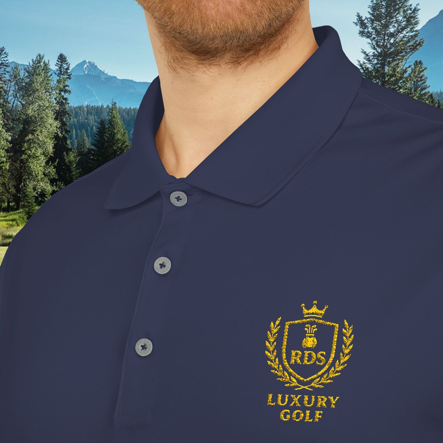 RDS Luxury Golf x adidas® – Performance Golf Polo