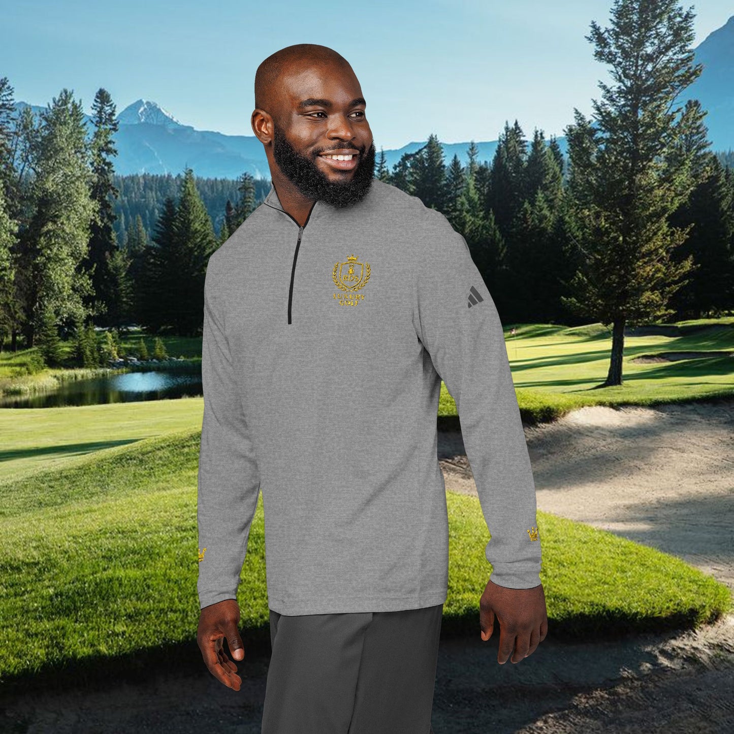 RDS Luxury Golf x adidas® – Quarter-Zip Pullover