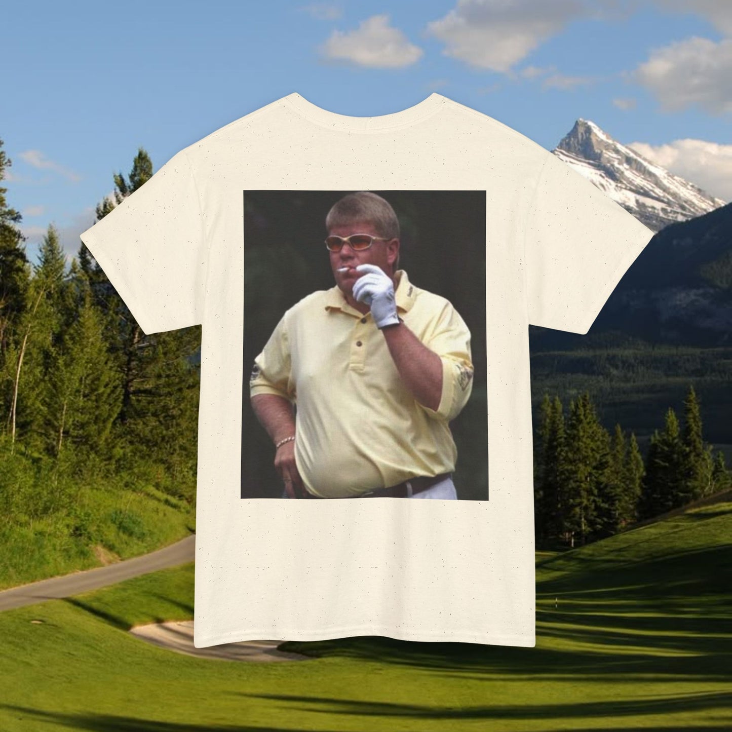 Vintage John Daly Golf Tee – Cigs & Swings Edition